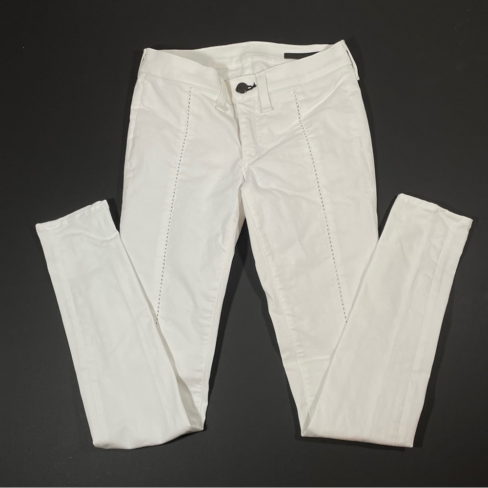 Rag & Bone Split Separating Jeans Bright White - image 2